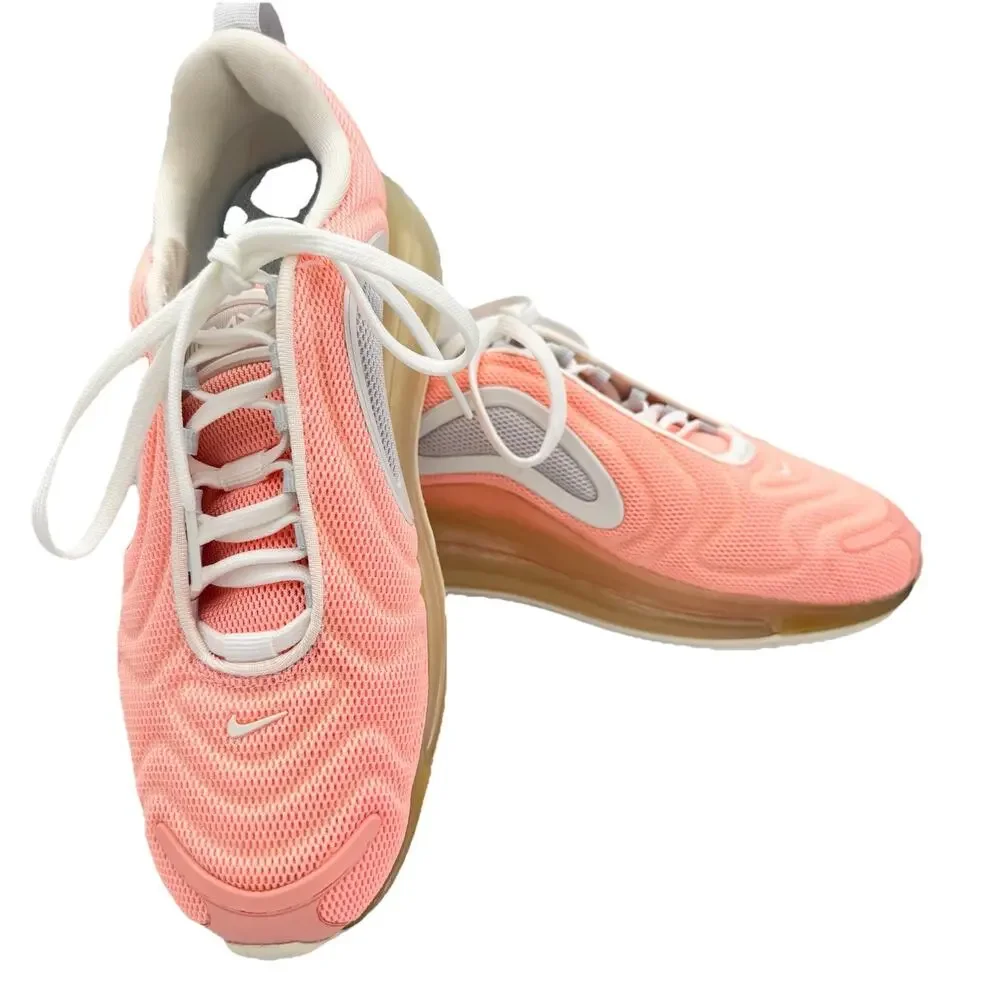 Nike Air Max 720 Women’s 7.5 Bleached Coral Pink Running Fitness Athletic Shoes - Picture 1 of 8